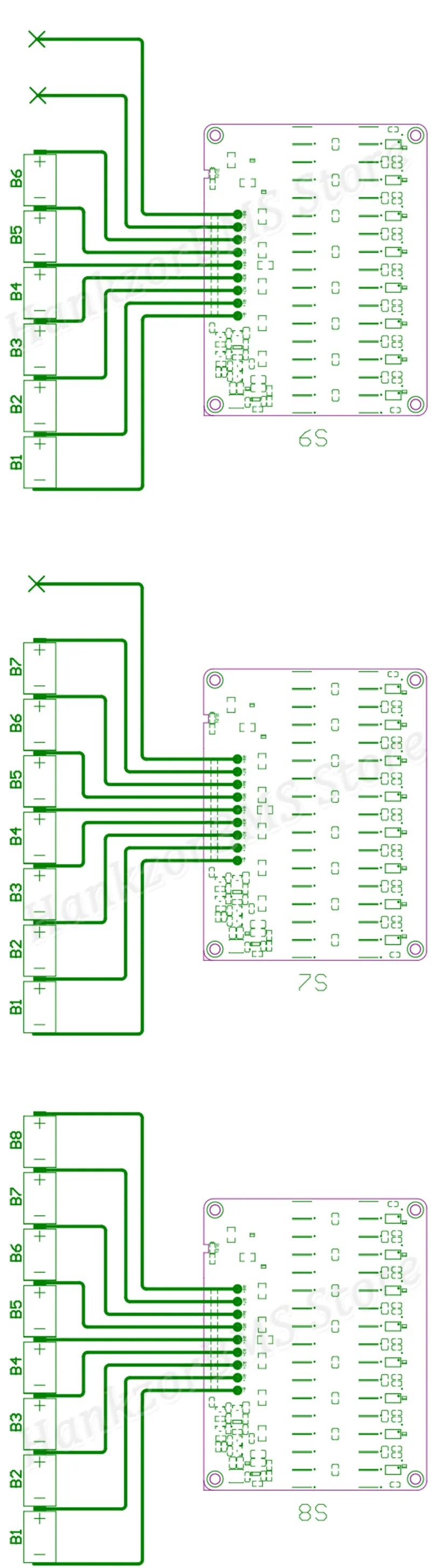 NEEY 5A Active Equalizer Balancer 3S 4S 5S 6S 7S 8S 9S 10S 11S 12S 13S 14S 15S 16S 17S Lifepo4/lipo/lto Battery Energy Capacitor