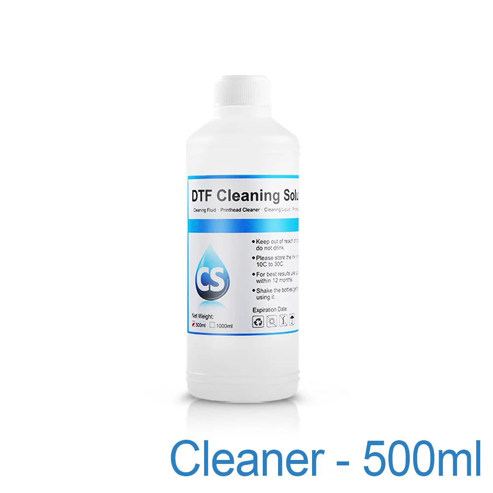 DTF Cleaner DTF cleaning Solution Liquid For DTF (Direct Transfer Film) Printer Printhead Tube Cleaning  (3 Capacity Options)