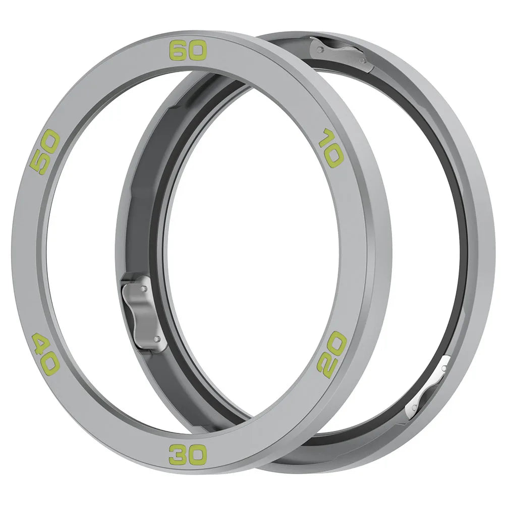 Stylish Metal Bezel Ring Replacement Case Cover for CMF by Nothing Watch Pro 2 with Tempered Glass Protector