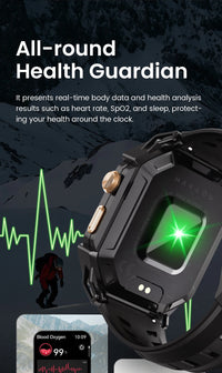 HAYLOU IRON N1 Smartwatchs 2.13’’ AMOLED Display 5ATM Waterproof Bluetooth Call Outdoor Sport Smart Watch 30 Days Battery Life