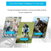 36V48V52VEbike Battery Pack with Charger Lithium Battery 10/20/30AH for Bicycle Scooter Motorcycle