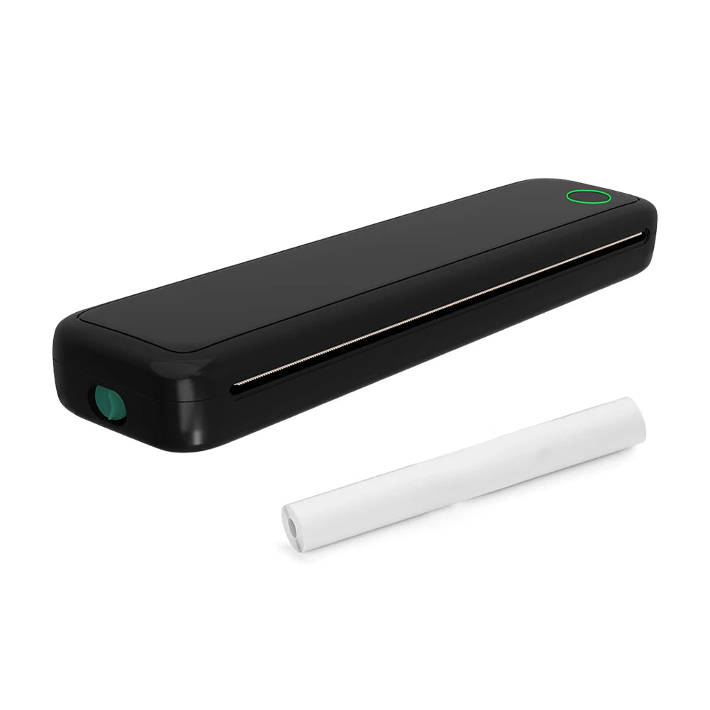 A4 Portable Thermal Printer Inkless Bluetooth-Compatible Wireless Mobile Travel Printer Document Printing Maker Home Office Use