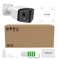 VIKYLIN 180° Panoramic View 4MP Dual-Lens PoE Security IP Camera CCTV Home Outdoor Video Surveillance POE Security camera Onvif