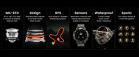 2025 Original KOSPET TANK T3 Ultra GPS Smart Watch For Men Smartwatch Waterproof 5ATM IP69K 470mAh AMOLED Bluetooth Call Watches