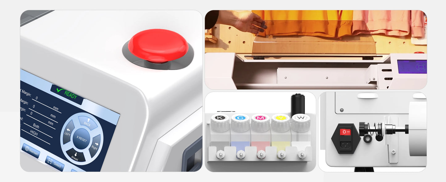 A3+ XP600 DTF Printer Directly to Film Transfer Printer impresora dtf A3 For Hoodies Clothes jeans A3 T shirt Printing Machine