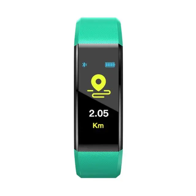 Smart Sports Bracelet MenAnd Women Pedometer Heart Rate Blood Pressure Fitness Ttracker Smartwatch Bluetooth For iOS Android+BOX