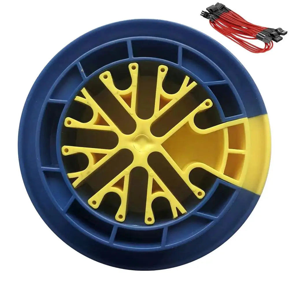 Prevent Entanglement Cabling Category 5 6 Wire Management Laying Home Organizer Cable Comb Network Carding Accessories