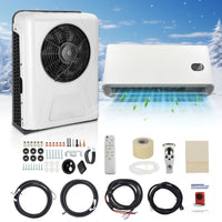 Treeligo 10500BTU Car Electric Parking Cooling Air Conditioner 12V/24V Split Air AC Unit for Truck Caravan Camper Van RV
