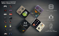 Miyoo Mini Plus Retro Handheld Console, 3.5'' IPS Screen, Linux Open Source Gaming Device