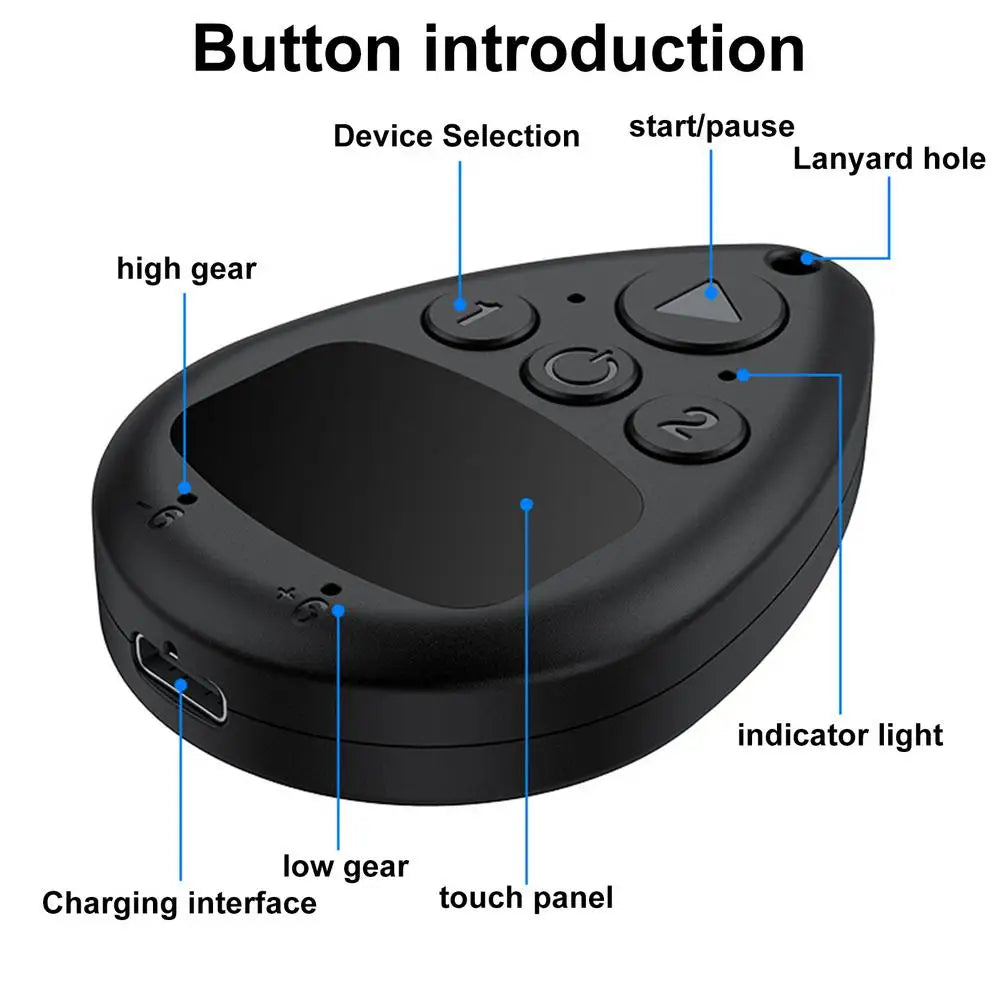 New Wireless Mobile Phone Screen Automatic Clicker Wireless BT Touch Screen Automatic Clicker for Music Listening