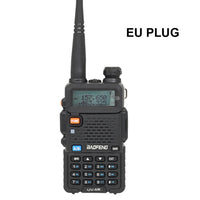 UV-5R Walkie Talkie 5W Dual Band Two Way Radio Commutator VHF/UHF 136-174MHz &400-520MHz Handheld Station Receiver Ham Radio Set