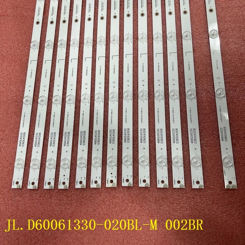 Kit LED strip For Sharp LCD-60SU478A LCD60SU478A LCD-60TX4100A LC-60SU470 LC-60UI7652E LC-60SU475A JL.D60061330-020BL-M 020BR