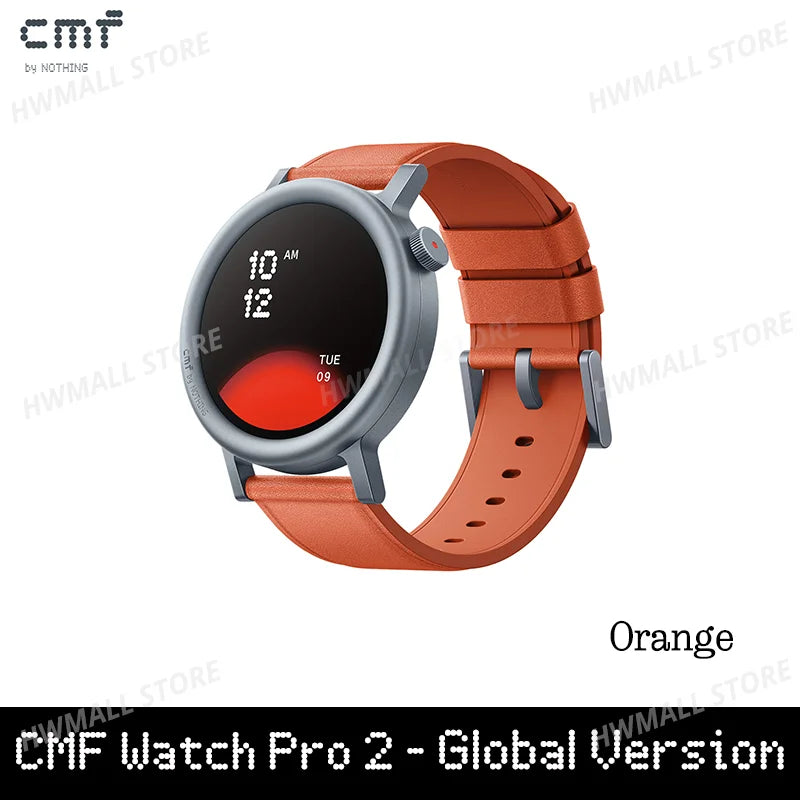 Global Version CMF by Nothing Watch Pro 2 1.32" AMOLED Bluetooth 5.3 BT Calls with AI Noise Reduction GPS cmf watch pro 2