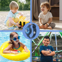 AirTag Bracelet Kid Children Anti-lost Bracelet Waterproof Silicone GPS Tracker Wristband for AirTag Kids Necklace Watch Band