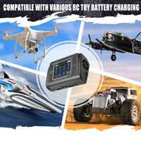 HTRC T240 DUO Lipo Charger RC Charger AC 150W DC 240W 10A Dual Channel Battery RC Model Balance Charger Discharger For RC Toys