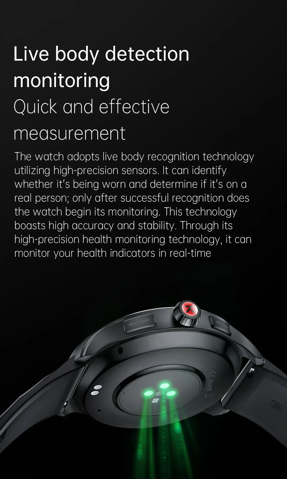 KUMI GW5 Pro Smartwatch 1.43" AMOLED IP68 Waterproof Bluetooth 5.2 Fitness Tracker Heart Rate Blood Oxygen Monitor