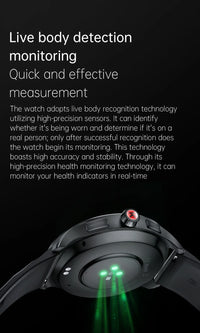KUMI GW5 Pro Smartwatch 1.43" AMOLED IP68 Waterproof Bluetooth 5.2 Fitness Tracker Heart Rate Blood Oxygen Monitor