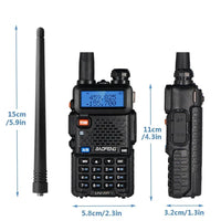 4PCS Baofeng Walkie Talkie UV 5R 8W Ham Radio Long Range Walkie Talkies Dual Band Handheld Two Way Radio with 3800mAh Battery