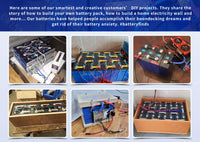 Lifepo4 Battery 320AH 3.2V Brand New 8000 Cycles Rechargeable Batteries DIY 12V 24V 48V RV EV Boat Golf Cart Yacht Van Cell Pack