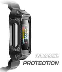 SUPCASE UB Pro Rugged Case Watch Bands For Fitbit Charge 5 (2021) /For Fitbit Charge 6 (2023) Protective Replacement Wristband