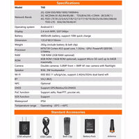 ANYSECU T60 4G Network Radio F41 Android 8.1 LTE WCDMA GSM WIFI GPS Mobile Phone work with Real-ptt Zello