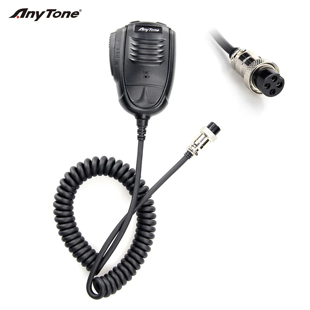 2024 New Anytone AT-505Pro CB Walkie Talkie 26.965-27.405MHz Truck Radio 40Channels AM/FM/PA Scan FunctionASQ/SQ/VOX Car Radio
