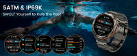 2025 Original KOSPET TANK T3 Ultra GPS Smart Watch For Men Smartwatch Waterproof 5ATM IP69K 470mAh AMOLED Bluetooth Call Watches