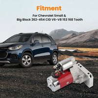 700HP Small & Big Block for CHEVY V8 Mini Starter Motor Red 3HP 305 350 454 18493