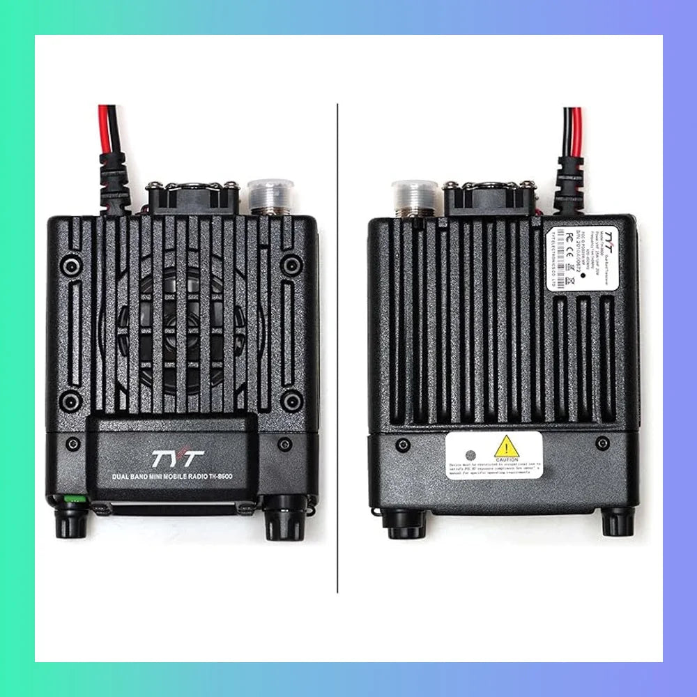 TYT TH-8600 25W Mini Car Radio IP67 Waterproof Dual Band VHF/UHF Moblie Radio Long Range 200 Channel Mobile Radio Ham Car Radio