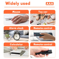 PKCELL-Rechargeable 3A Battery , AAA Battery, 1.6V, Nizn AAA battery, 900mwh, 8Pcs with 2PC Box Case