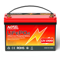12V 100Ah 140Ah 168Ah 200Ah 300Ah LiFePO4 Battery 12.8V Lithium Iron Phosphate Battery Built-in BMS Deep Cycle for Solar Boat