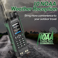 Walkie Talkie Baofeng UV-32 Multi Band 10W GPS Bluetooth Programming Amateur AM Two Way Radio with 2.0" Screen Type-C Ham Radio