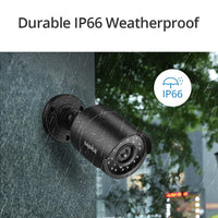 SANNCE 1080P Outdoor Bullet Home CCTV Security Camera 100ft IR Night Vision Weatherproof Cameras 2MP CCTV Surveillance