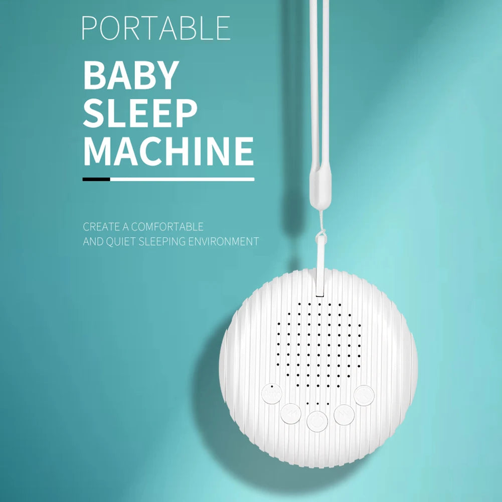 White Noise Sound Machine 10 Soothing Sounds Baby White Noise Machine Rechargeable for Home Travel Sleeping Relaxation