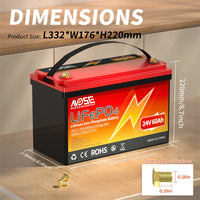 12V 50Ah 100Ah 140Ah 168Ah 200Ah 300Ah Lifepo4 Battery with BMS Bluetooth Deep Cycle Lithium Battery for RV Golf Cart Solar