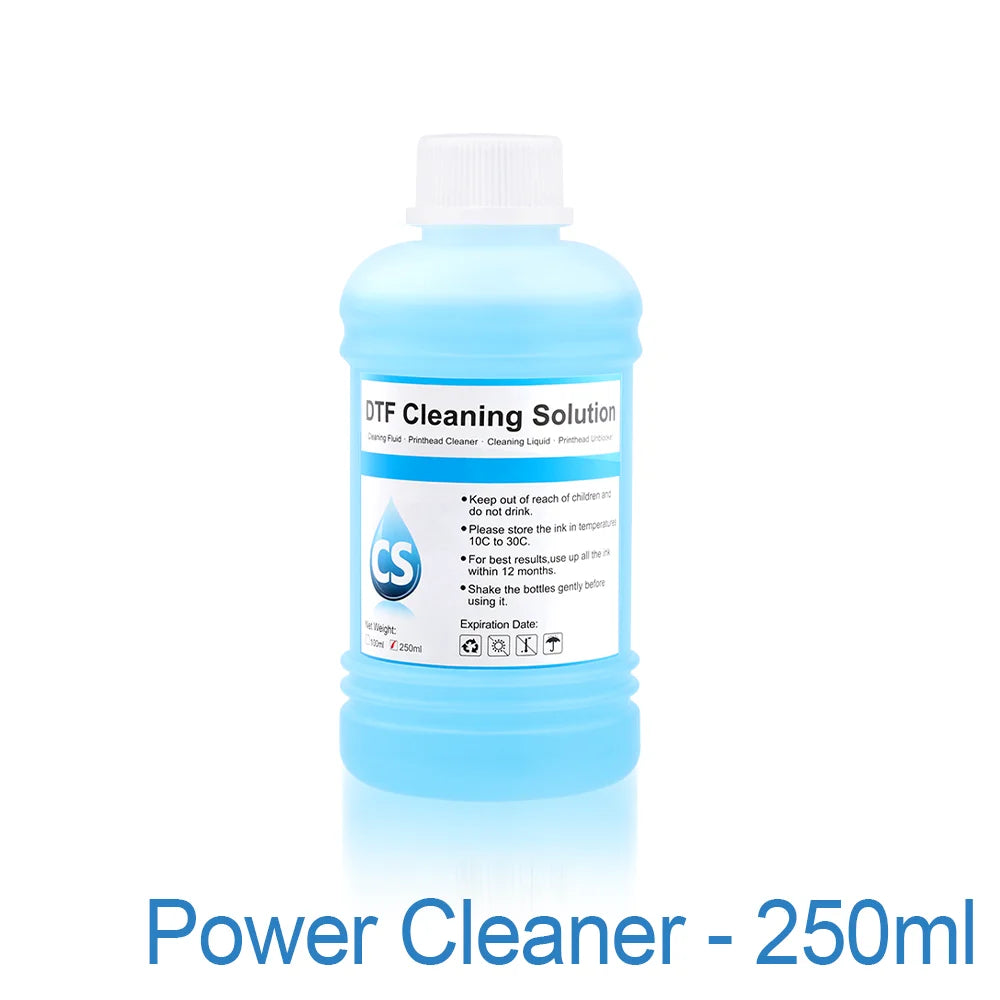 DTF Cleaner DTF cleaning Solution Liquid For DTF (Direct Transfer Film) Printer Printhead Tube Cleaning  (3 Capacity Options)