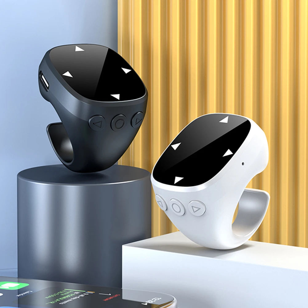For TikTok Scrolling Ring Bluetooth-Compatible 5.3 Video Scrolling Remote Control Mobile Phone Video Remote for iPhone Xiaomi