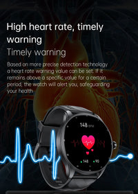 KUMI GW5 Pro Smartwatch 1.43" AMOLED IP68 Waterproof Bluetooth 5.2 Fitness Tracker Heart Rate Blood Oxygen Monitor