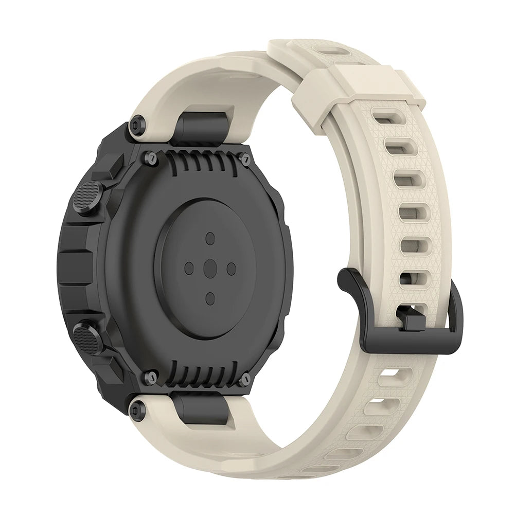 Silicone Watch Strap Band Replacement for Huami Amazfit T-Rex Pro/Amazfit T-Rex