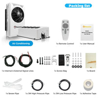 12V 24V Electric Roof Air Conditioning RV Air Conditioning, Parking Air Conditioning Automatic Constant Temperature for Trailers