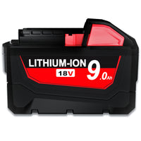For Milwaukee 18V  M18 lithium 6.0Ah/9.0Ah XC Lithium Battery 48-11-1860 48-11-1850 48-11-1840 48-11-1820 Charger rechargeable P