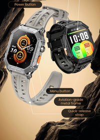 HAYLOU IRON N1 Smartwatchs 2.13’’ AMOLED Display 5ATM Waterproof Bluetooth Call Outdoor Sport Smart Watch 30 Days Battery Life