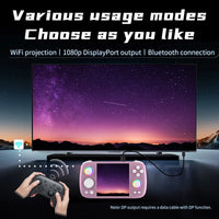 ANBERNIC RGCube Handheld Game Console Android 13 Game Player 3.95" IPS Screen Unisoc T820 RGB Lighting RG Cube dual high-Speaker