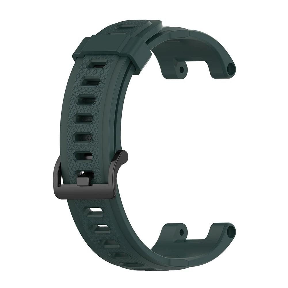 Silicone Watch Strap Band Replacement for Huami Amazfit T-Rex Pro/Amazfit T-Rex
