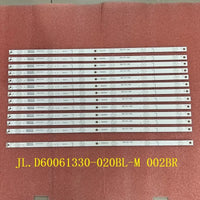 Kit LED strip For Sharp LCD-60SU478A LCD60SU478A LCD-60TX4100A LC-60SU470 LC-60UI7652E LC-60SU475A JL.D60061330-020BL-M 020BR