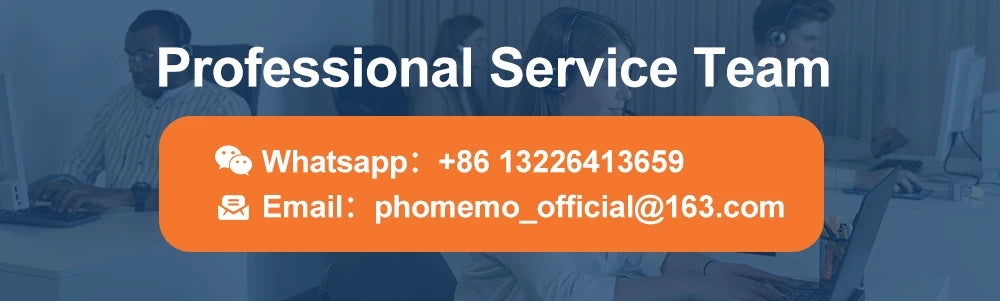 Phomemo M110 Self-adhesive Smart Thermal Label Printer for Business,Barcode Label, Price Tag, Address Wireless Sticker Printer