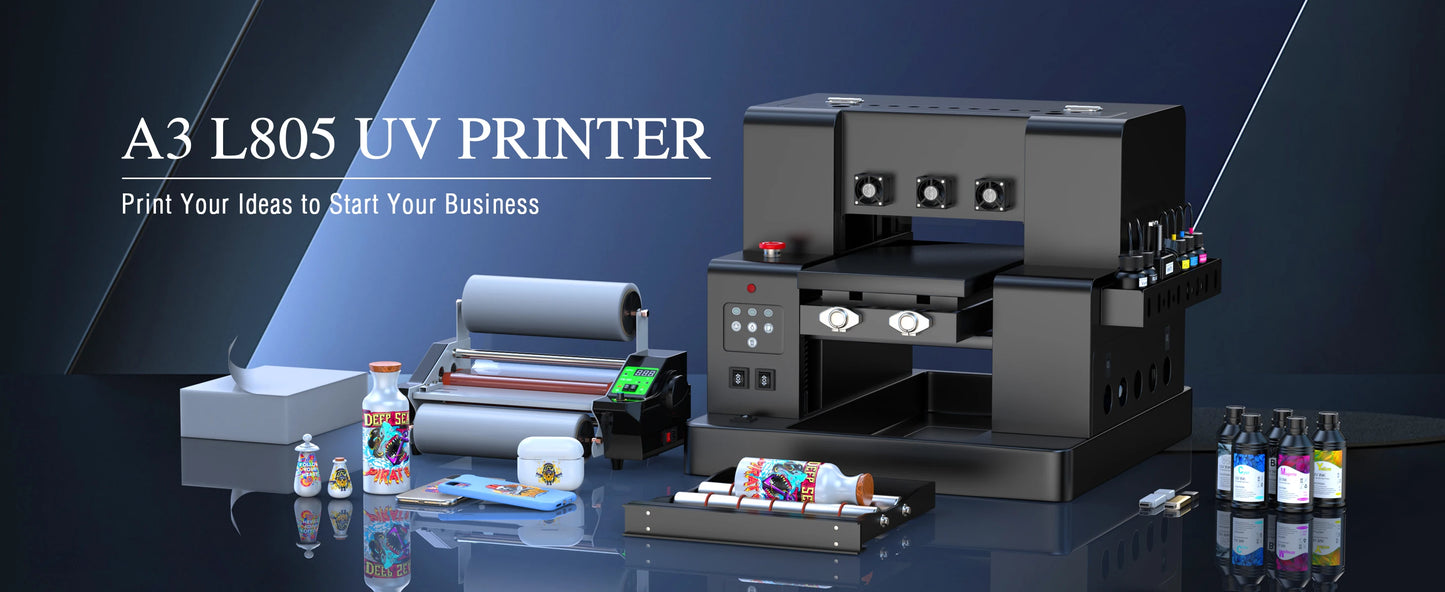 US Stock A3 L805 UV DTF Printer For Epson XP600 DTF Printer A4 A3 DTF Printer T shirt Printing Machine impresora dtf EU Stock
