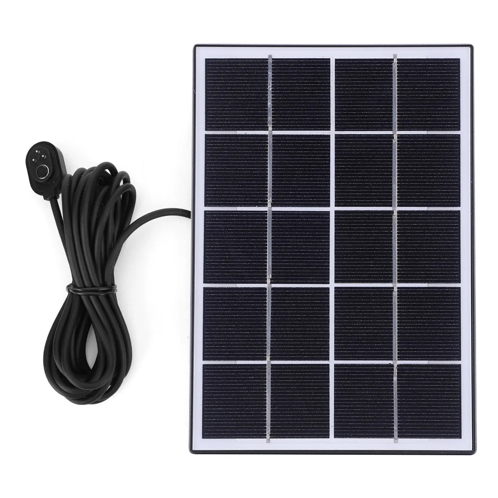 10W 5V Camera Solar Panel Charger Waterproof Security Camera Solar Panel with 3M Cable For Arlo Ultra/Ultra 2/Pro 5S/Pro 4/Pro 3