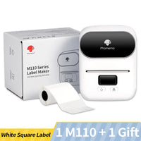 Phomemo M110 Self-adhesive Smart Thermal Label Printer for Business,Barcode Label, Price Tag, Address Wireless Sticker Printer