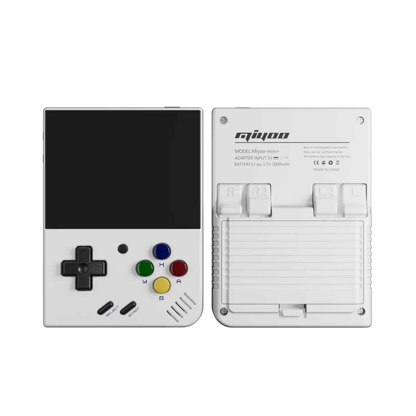 Miyoo Mini Plus Retro Handheld Console, 3.5'' IPS Screen, Linux Open Source Gaming Device